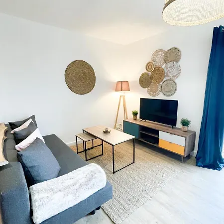 Jacuzzi Au Cocon Brestois Апартаменты Брест