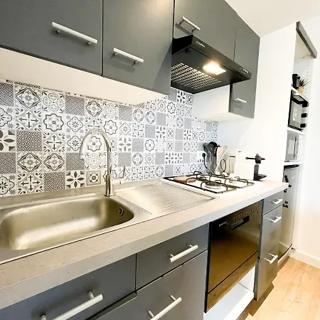 Jacuzzi Au Cocon Brestois Apartment Brest