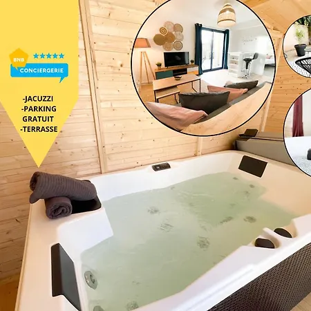 Jacuzzi Au Cocon Brestois Apartment